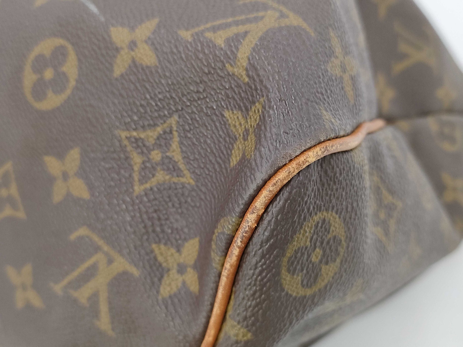 LOUIS VUITTON Monogram M41428 Keepol 45 Old Boston Bag