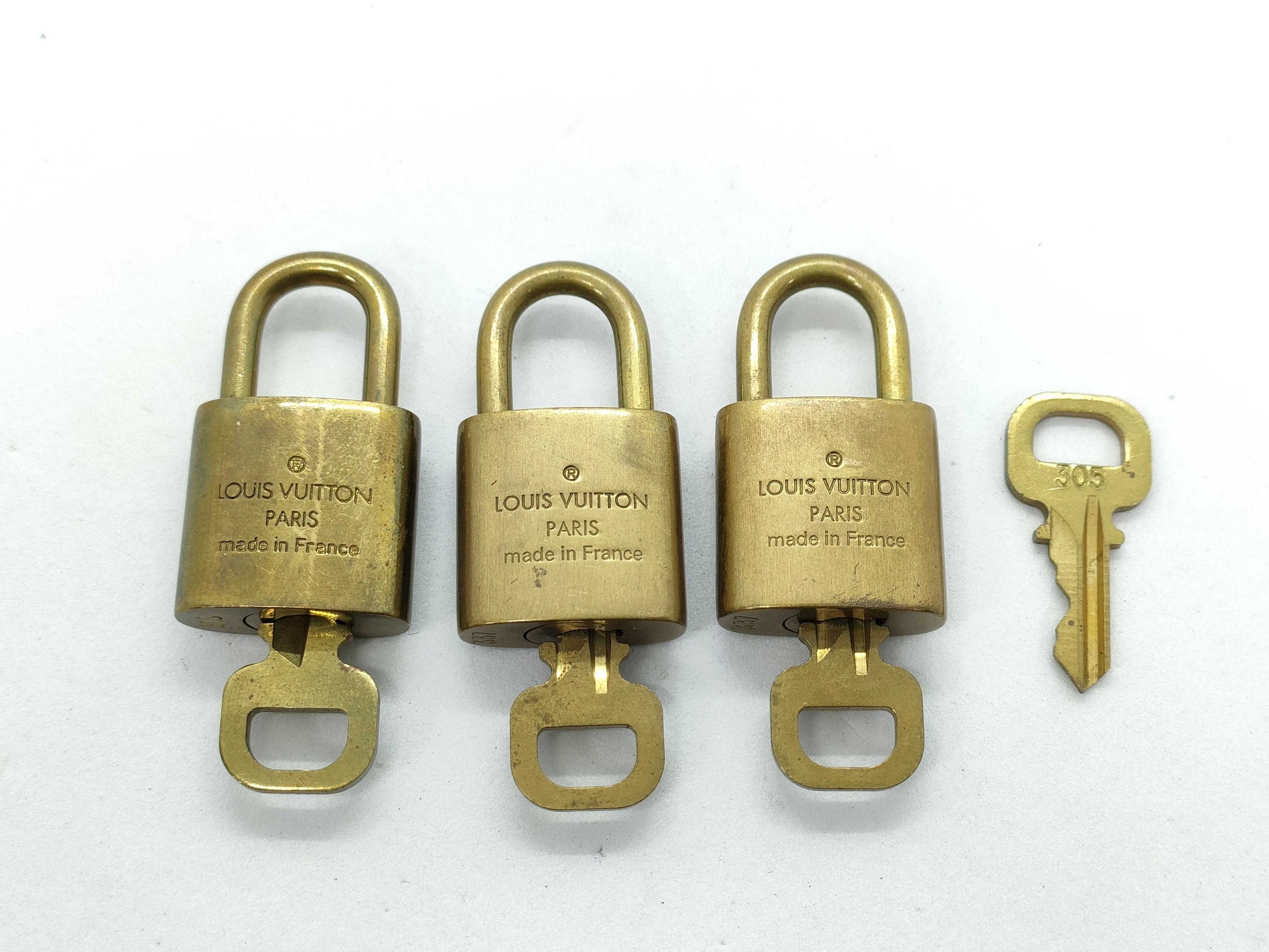 LOUIS VUITTON Cadena Padlock Set Other Accessories