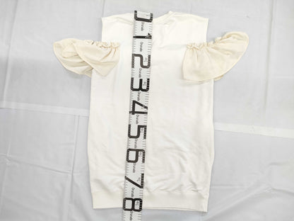 MM6/Sweatshirt frilled dress Dress