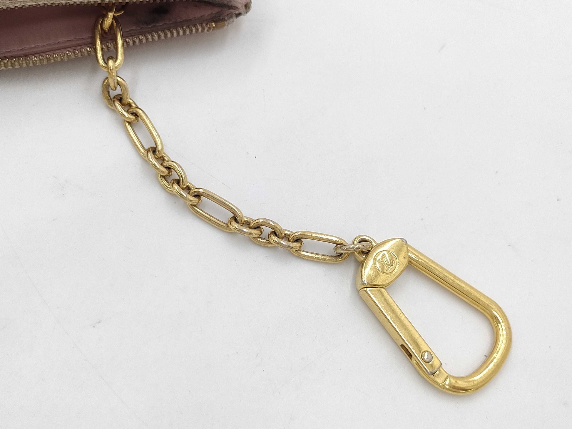 LOUIS VUITTON Vernis M61286 Pochette Cle NM PK Coin Case