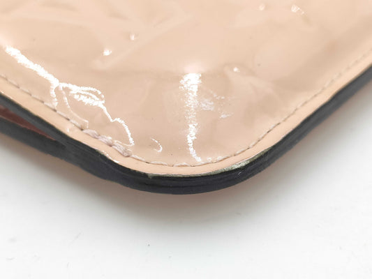 LOUIS VUITTON Vernis M61286 Pochette Cle NM PK Coin Case