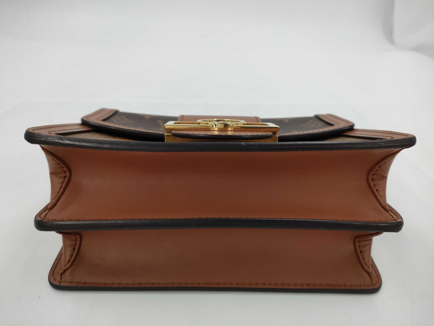 LOUIS VUITTON Monogram Dauphine MM Monogram Reverse M45958 RFID Shoulder Bag