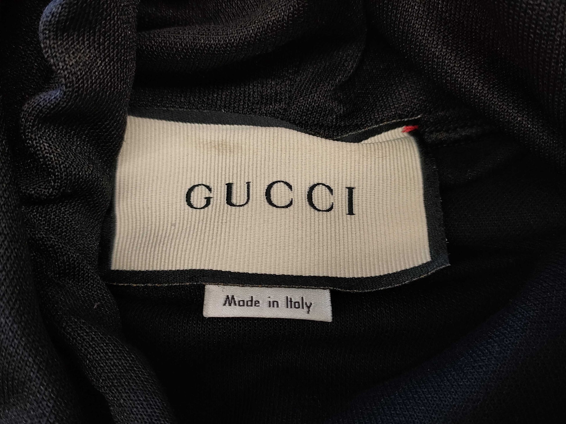 GUCCI Hooded Parka, Size S, Polyester and Cotton Top
