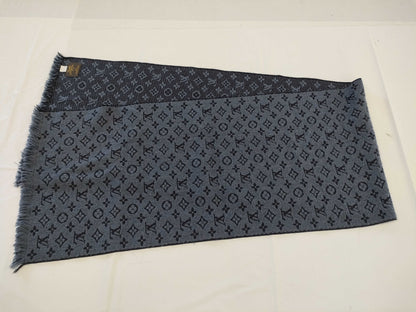 LOUIS VUITTON LV Monogram Echarpe Fringe Scarf