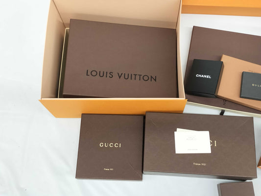 Fendi/Gucci Empty Box, Large, 1 Box, Brand Empty Box Bundle 