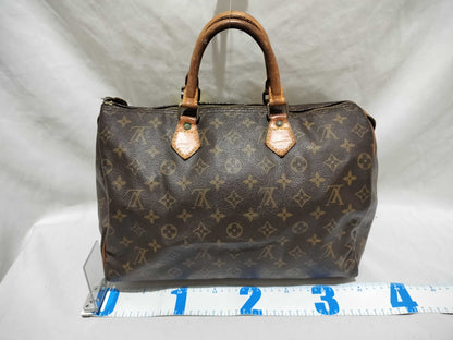 LOUIS VUITTON Monogram MM41107 Speedy 35 Boston Bag