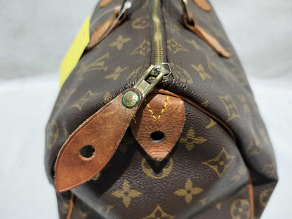 LOUIS VUITTON Monogram MM41107 Speedy 35 Boston Bag