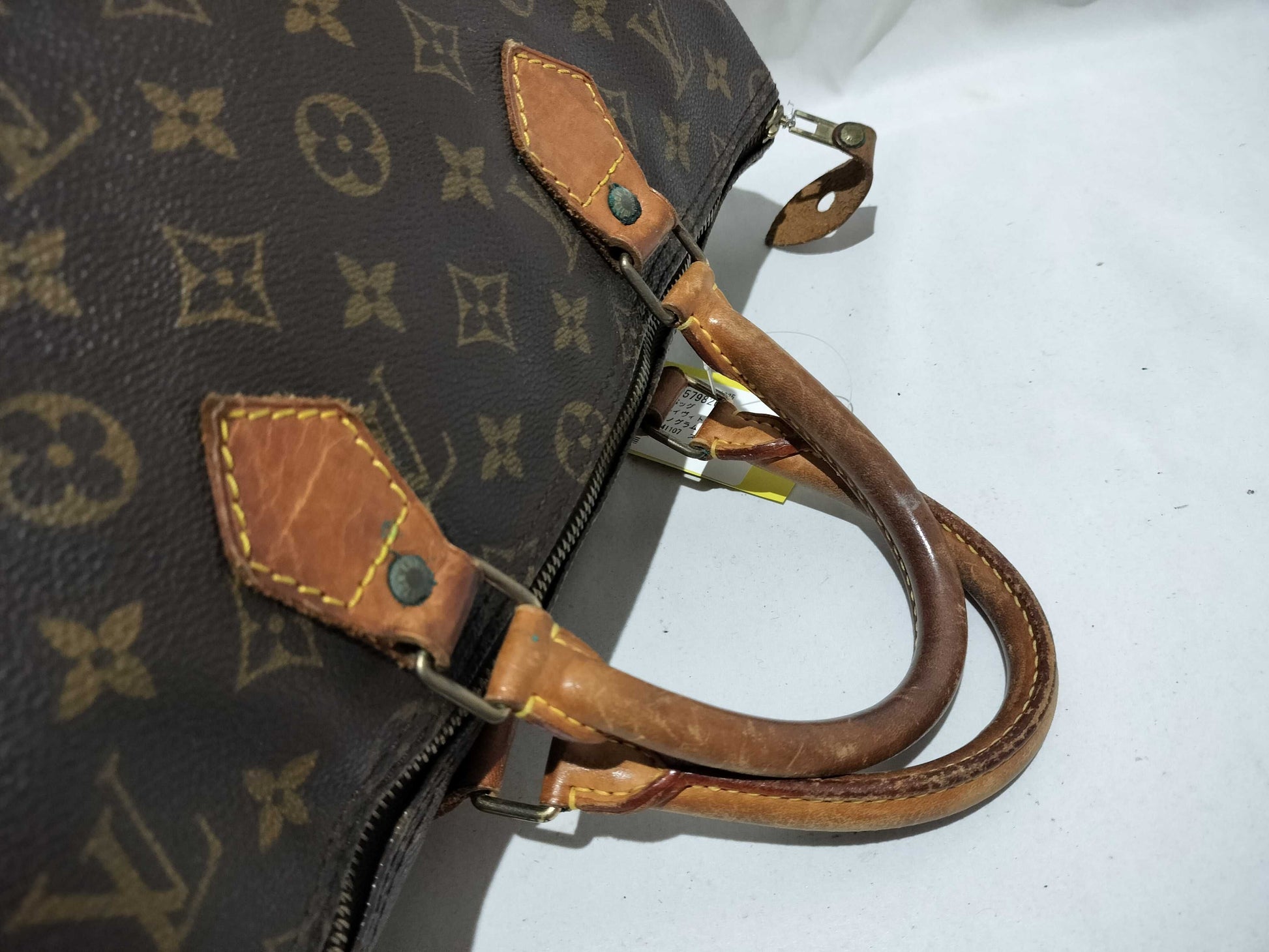 LOUIS VUITTON Monogram MM41107 Speedy 35 Boston Bag