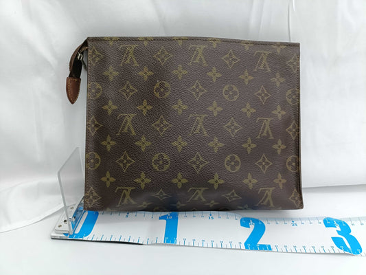 LOUIS VUITTON Monogram Pochette Toilette 26 Other Accessories