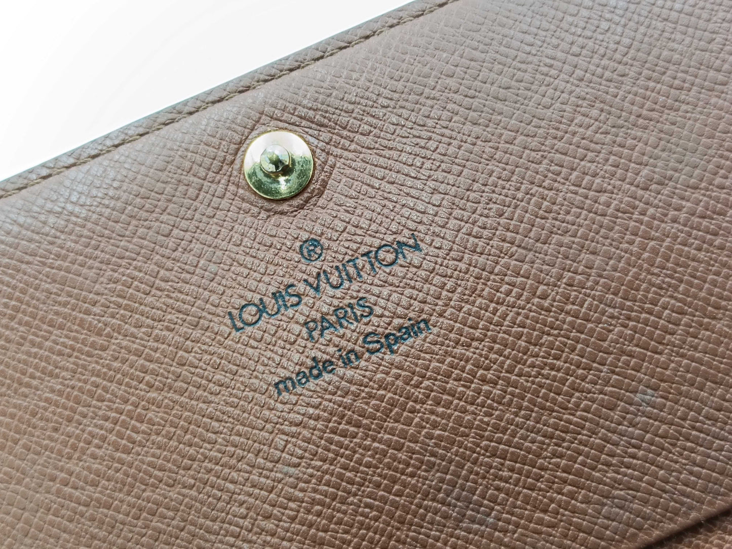 LOUIS VUITTON Monogram Porte Monnaie Tresor/Porte Monnaie Carte Credit Wallet