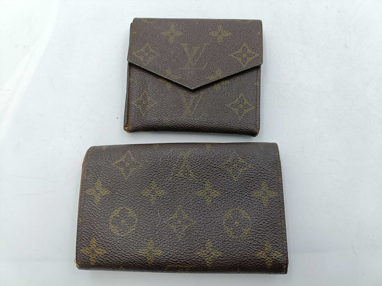 LOUIS VUITTON Monogram Porte Monnaie Tresor/Porte Monnaie Carte Credit Wallet
