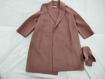 Max Mara / Pure Virgin Wool Double-Faced Coat / 100% Wool / 901610196 Coat