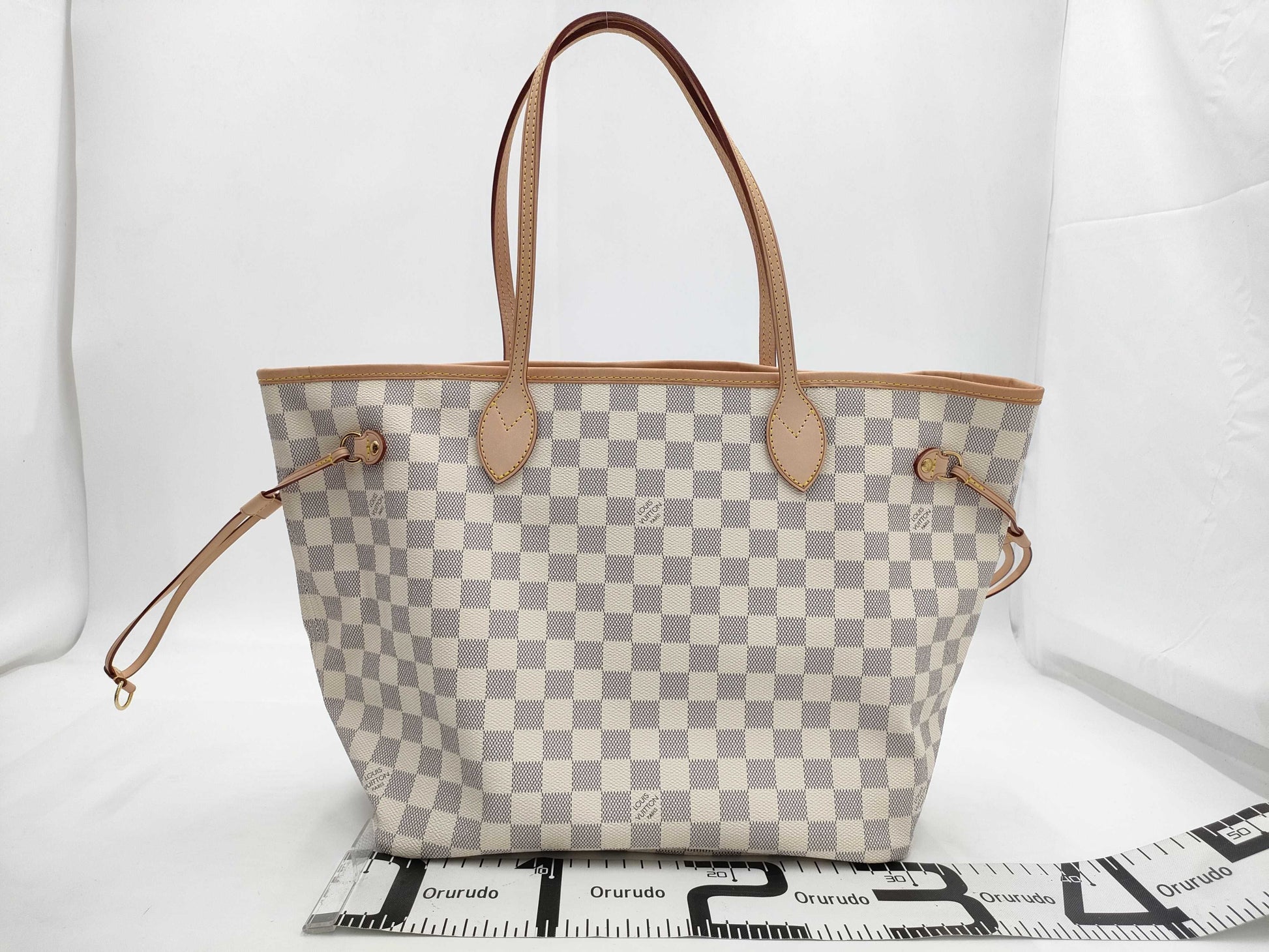 LOUIS VUITTON Damier Azur N51107 Tote Bag