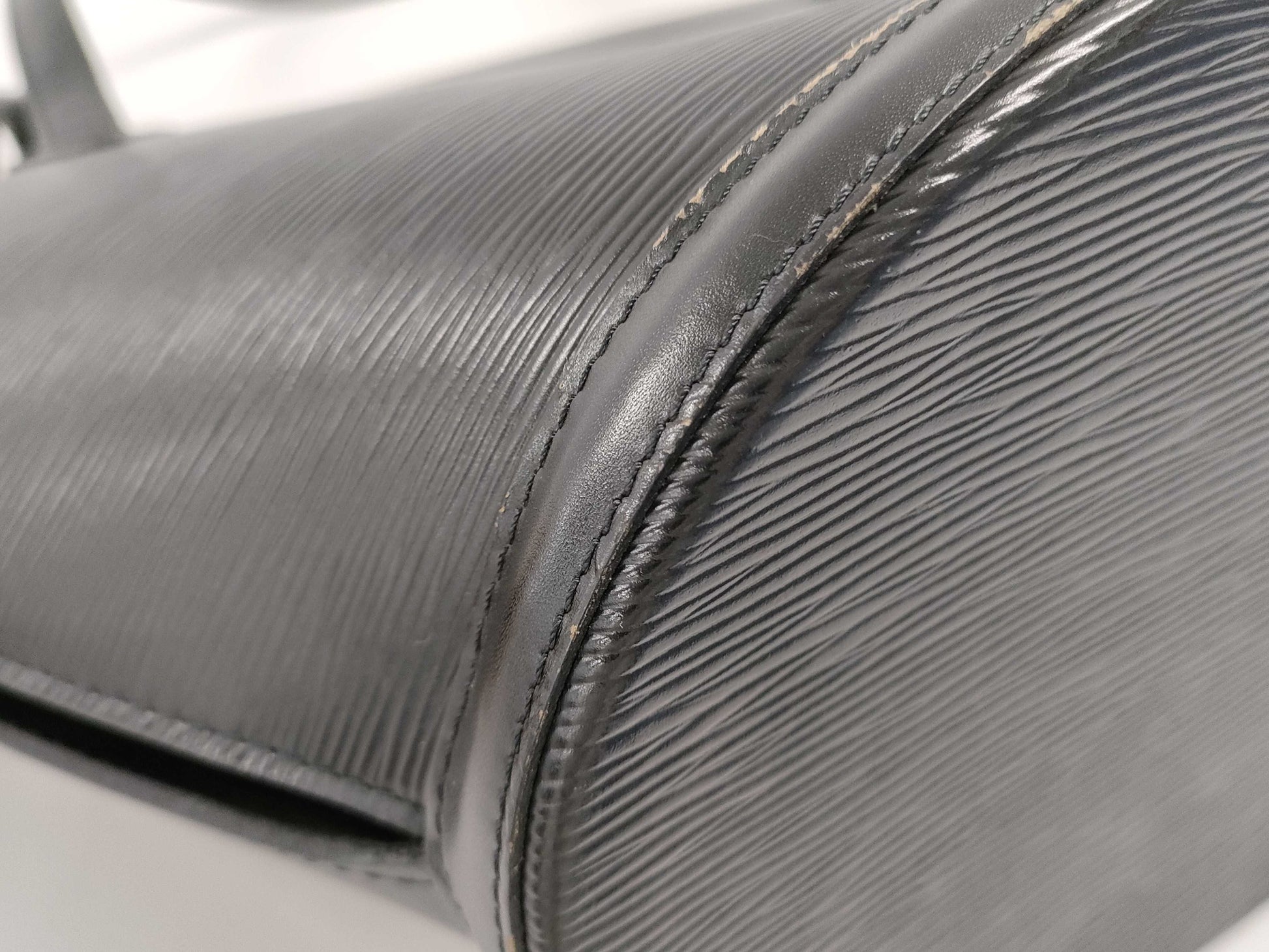 LOUIS VUITTON Epi M52262 Saint Jacques Noir Tote Bag