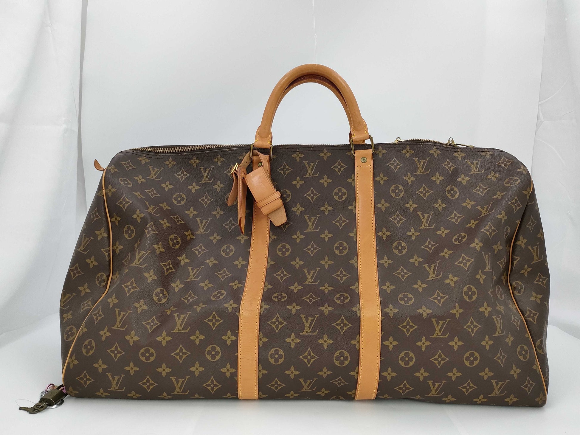 LOUIS VUITTON Monogram M41422 Keepall 60 Boston Bag