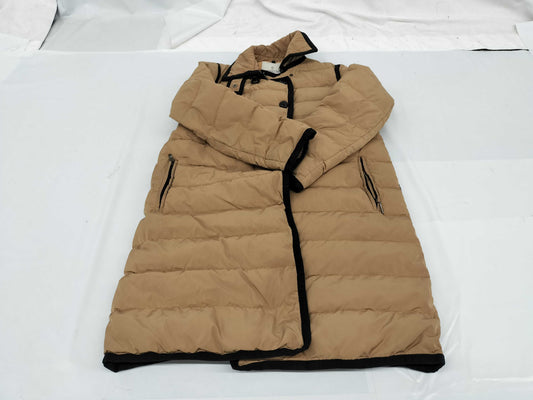 MONCLER Gazelle Down Coat, Beige, Cuff Stains, etc.