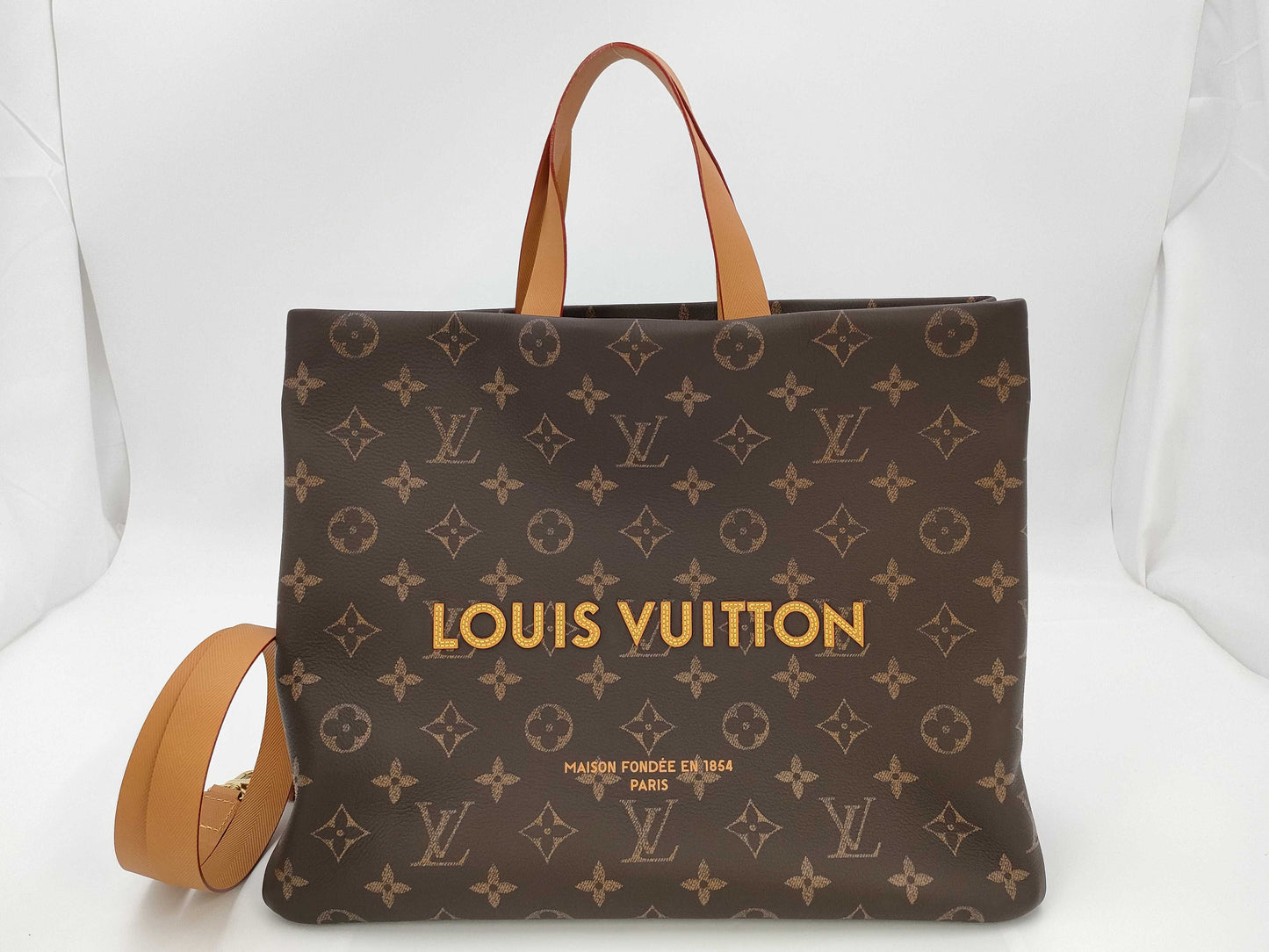 LOUIS VUITTON Monogram M13928 Shopper Tote MM Tote Bag
