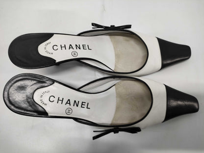 CHANEL Coco Ribbon Heel Pumps