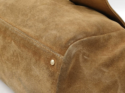 CHANEL Suede Chain Shoulder Bag 7430360