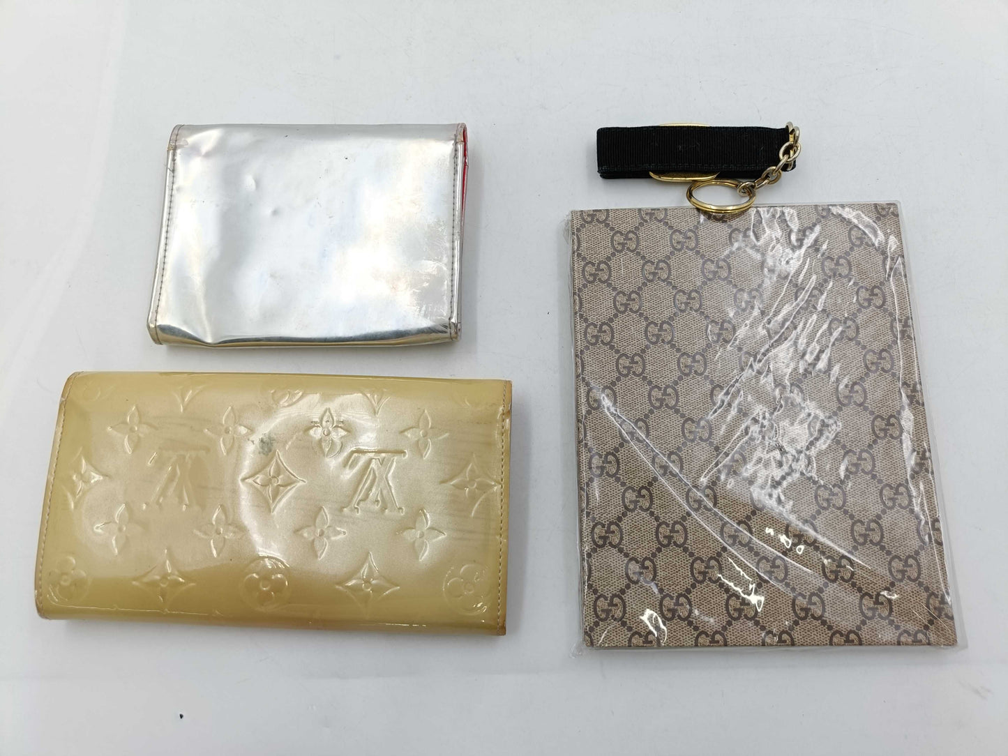 LOUIS VUITTON Vernis Dior/Gucci wallet/pouch and other high-end brand accessory set