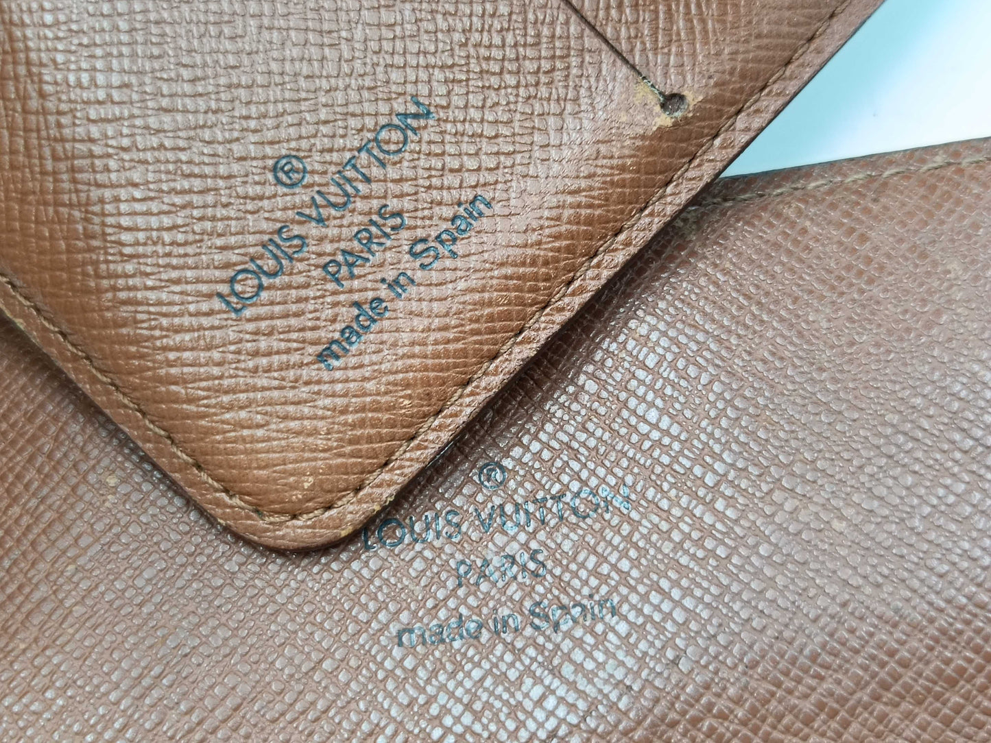 LOUIS VUITTON Monogram Portefeuille Sarah M61734 with Velcro mark/Compact Zip M61667 Wallet