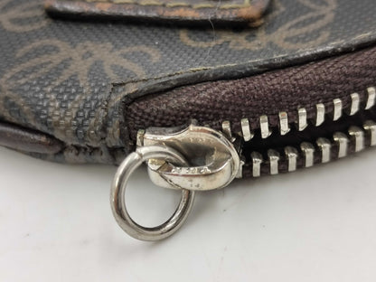 LOEWE Anagram/Bottega Intrecciato Coin Case 