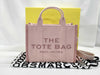MARC JACOBS The Jacquard Tote Bag Medium Rose Handbag
