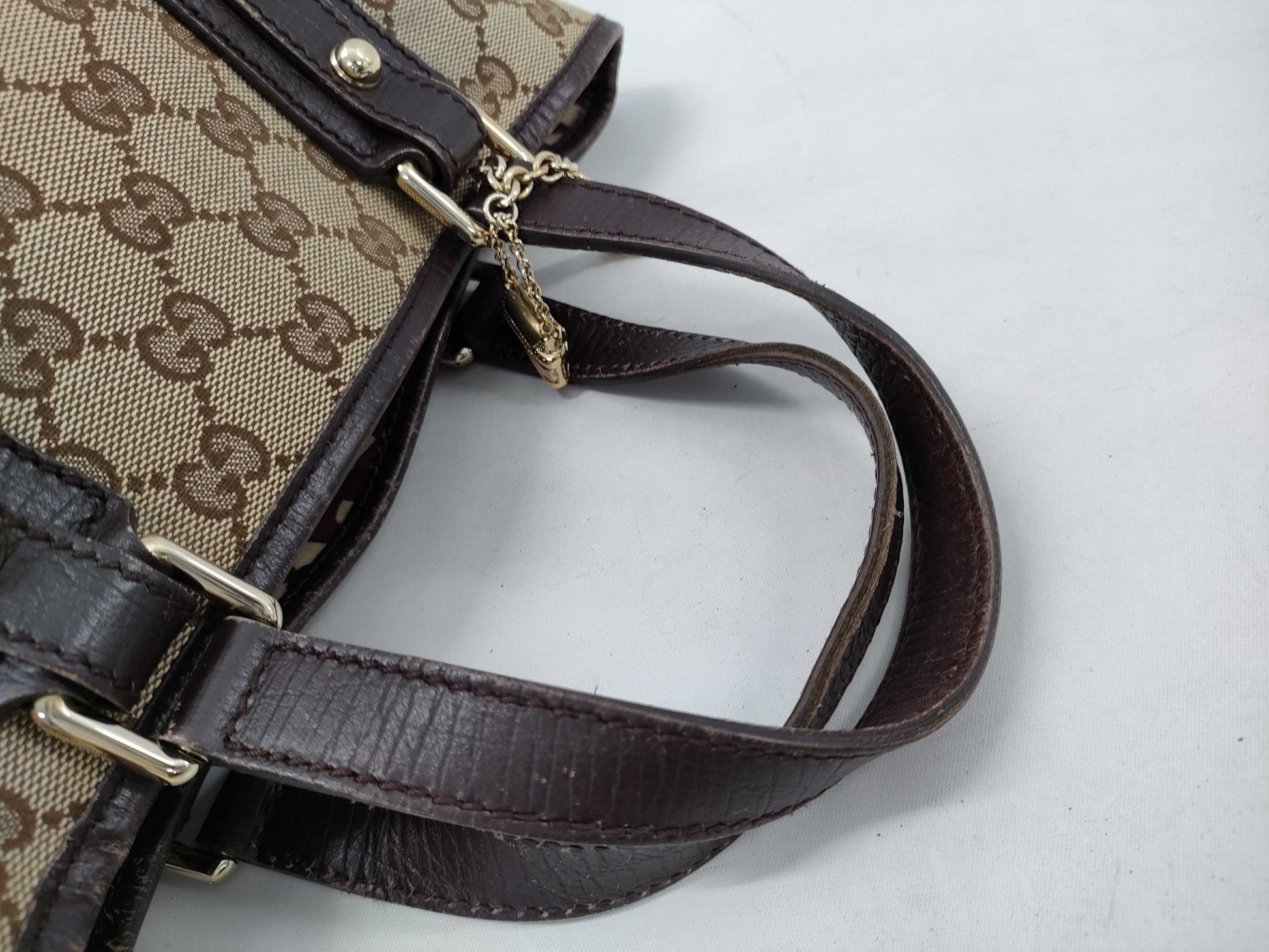 GUCCI GG Canvas Sherry Line Mini Tote 139261.002046 Handbag