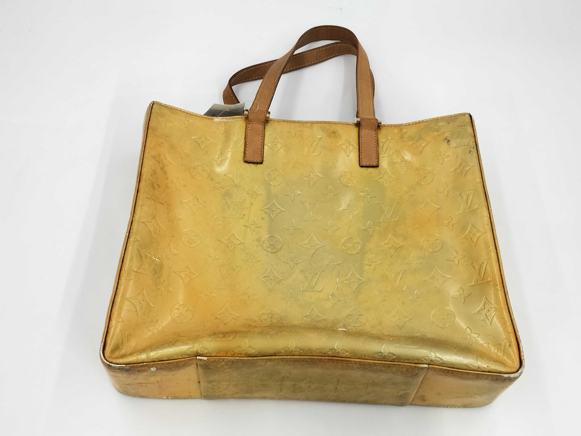 LOUIS VUITTON Vernis Columbus Tote Bag