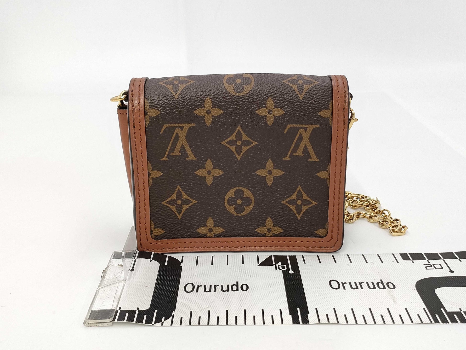 LOUIS VUITTON Monogram Reverse M82749 Pico Dauphine Shoulder Bag