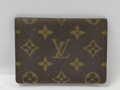 LOUIS VUITTON Monogram Pass Case Card Case/Pass Case/Business Card Case