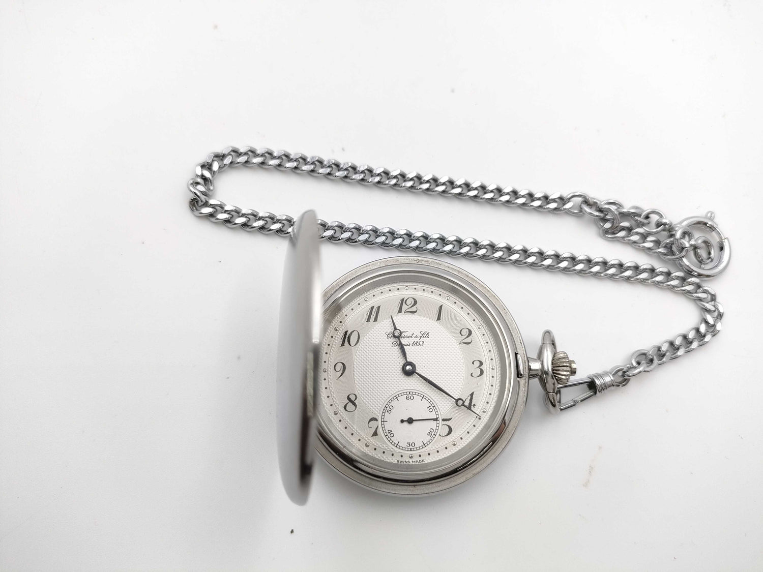 TISSOT Manual Winding Unmoving Pocket Watch