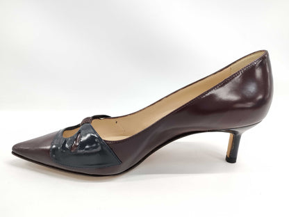 Manolo Brannik Boxed Heel Women's Watch Pumps