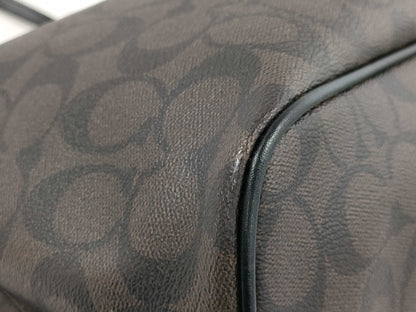 COACH Signature Leather Tote Tote Bag