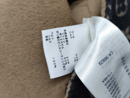 LOUIS VUITTON Monogram Wool Dress with Belt