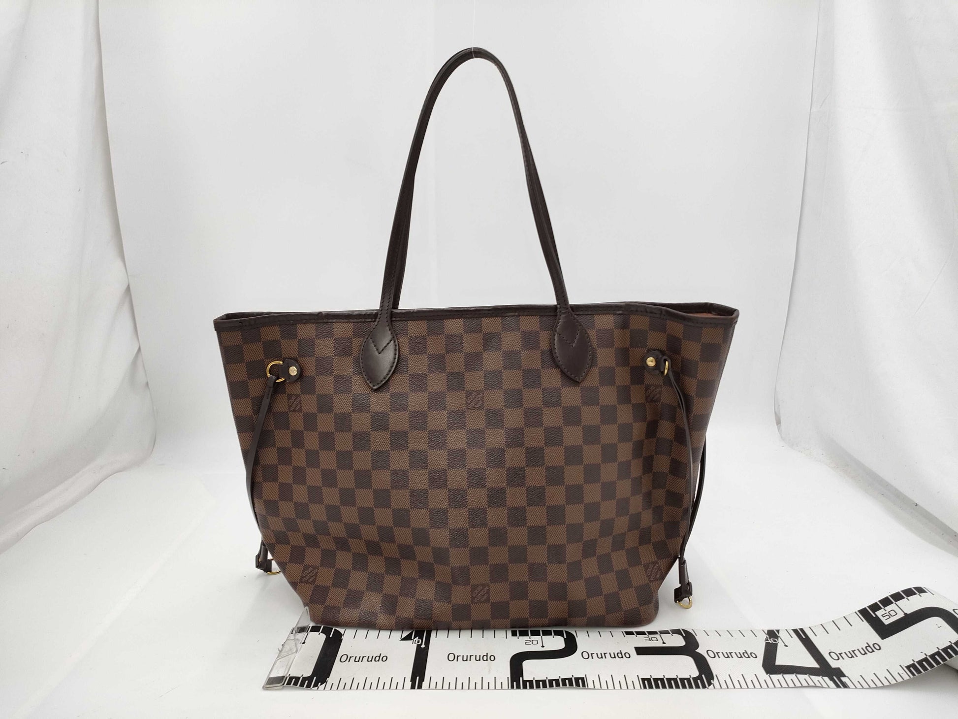 LOUIS VUITTON Damier M40155 Neverfull PM Old Model Tote Bag