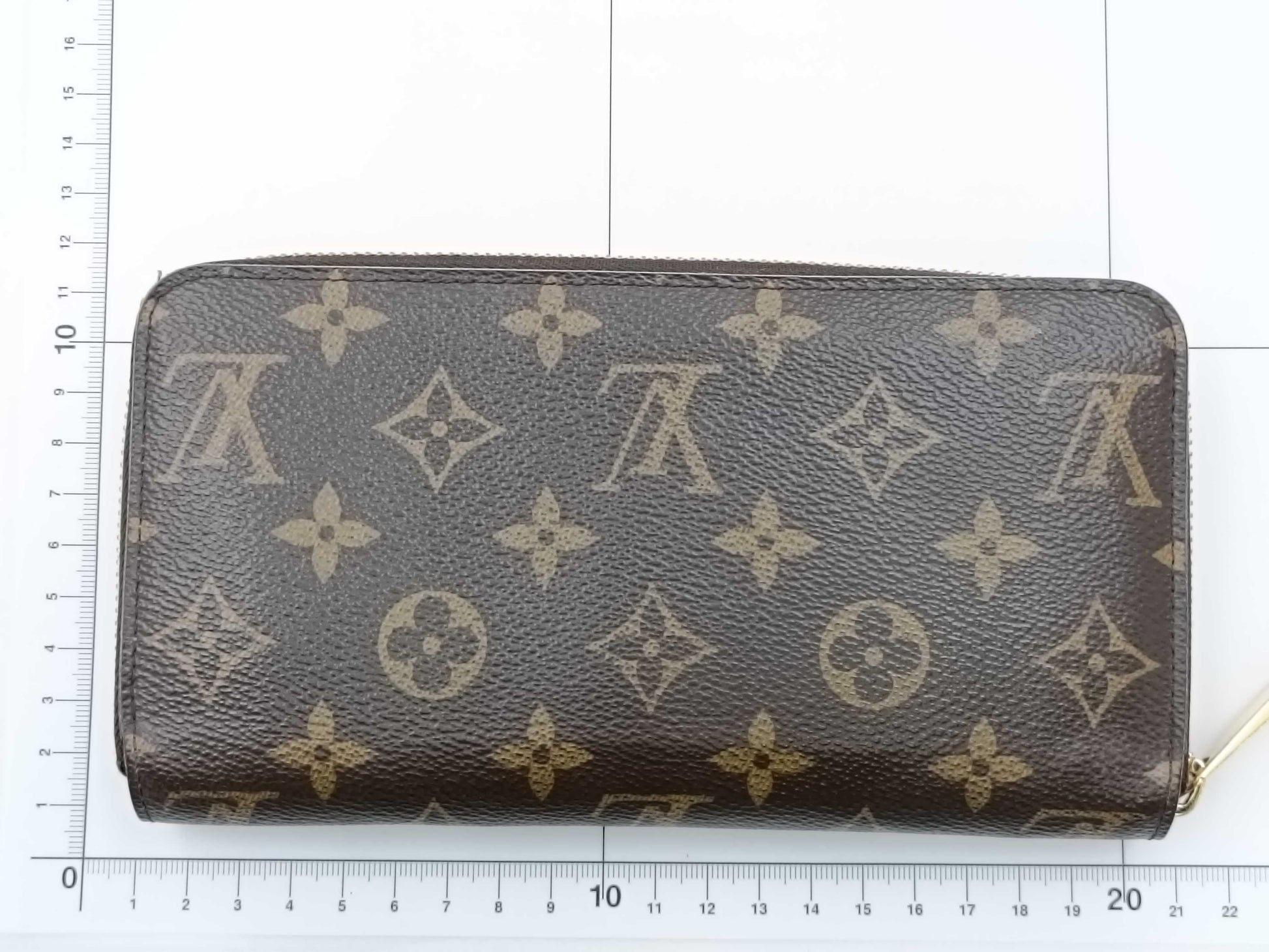 LOUIS VUITTON Monogram Zippy Wallet
