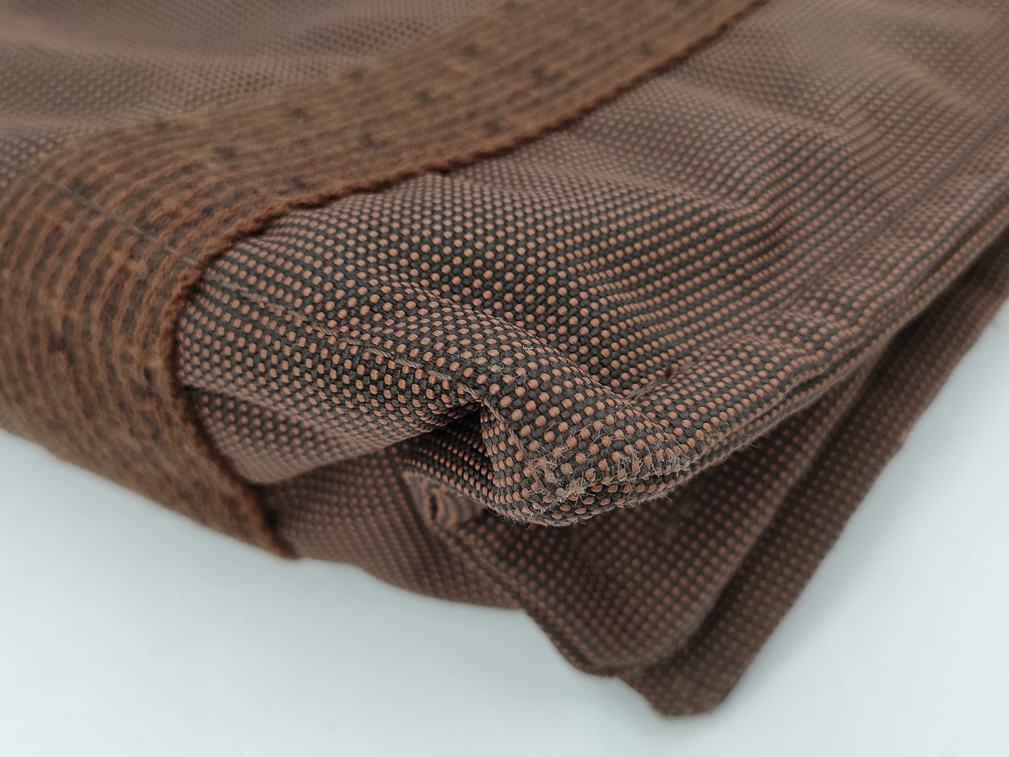 HERMES Airline Bassus MM Canvas Shoulder Bag