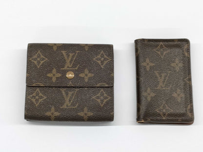LOUIS VUITTON Monogram Wallet/Accessory 2-Piece Wallet