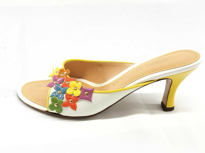 LOUIS VUITTON Flower Mules