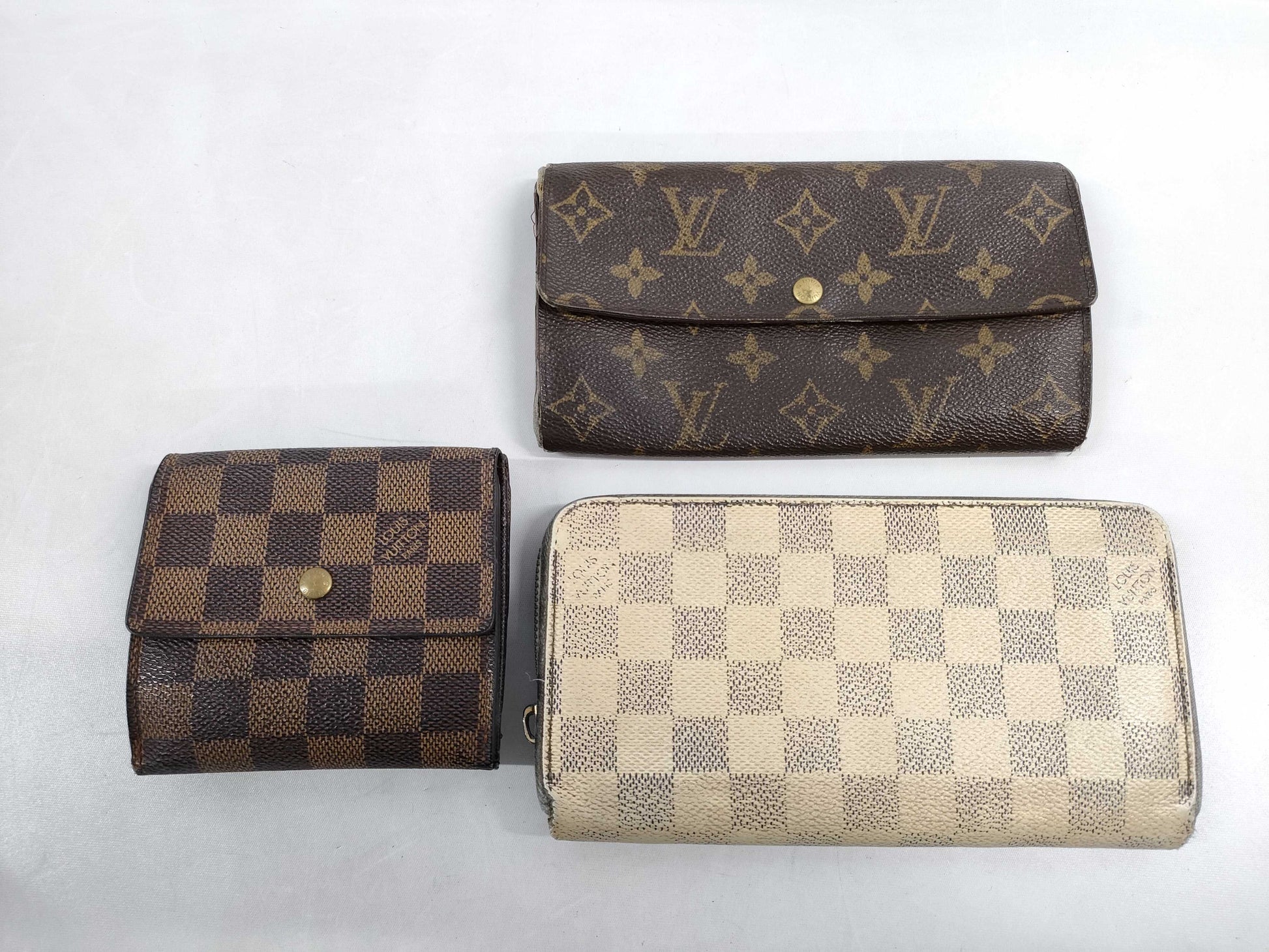 LOUIS VUITTON wallets *3 pieces