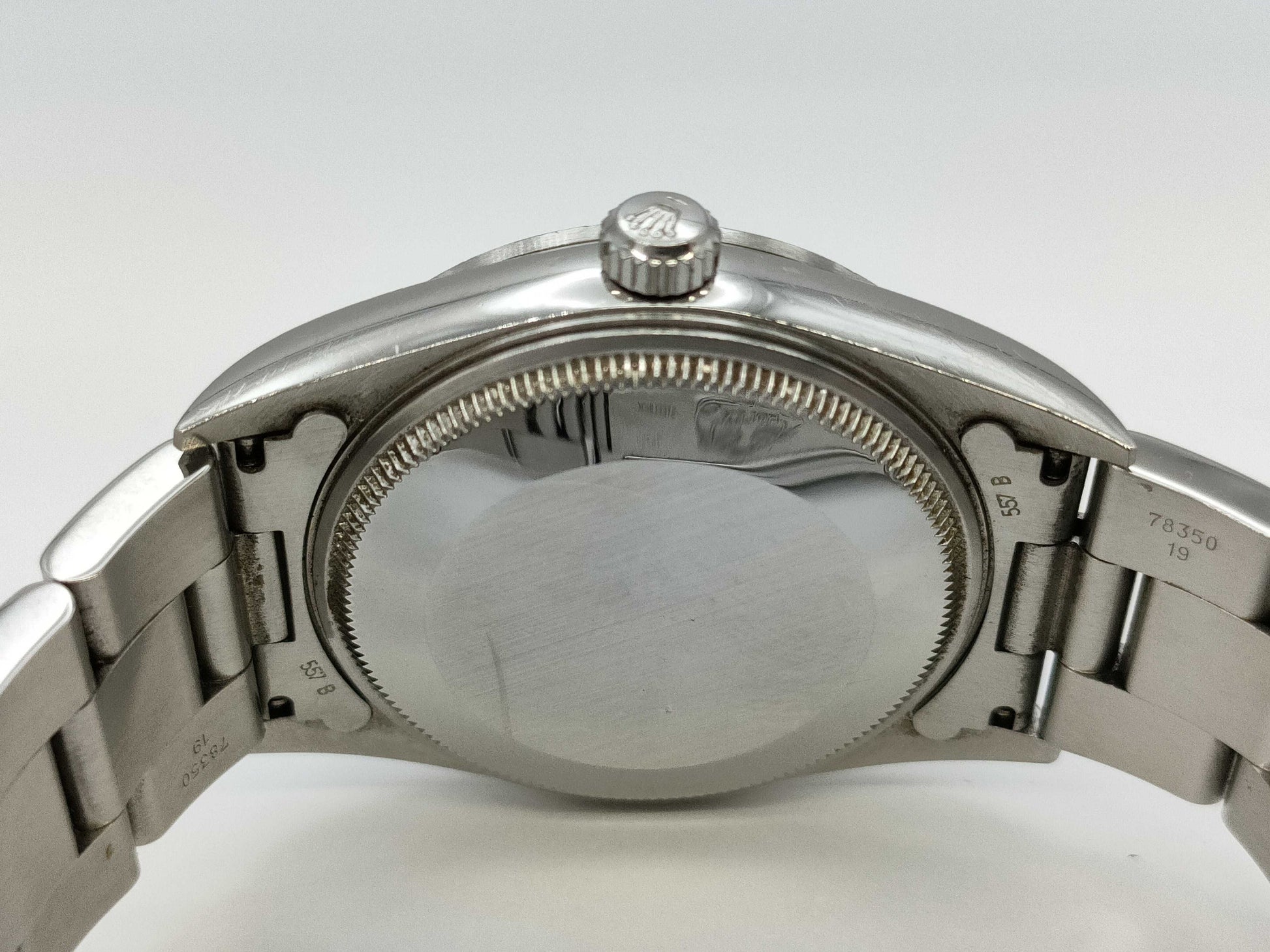 ROLEX 14000M P839590 Pink Dial Boys' Watch