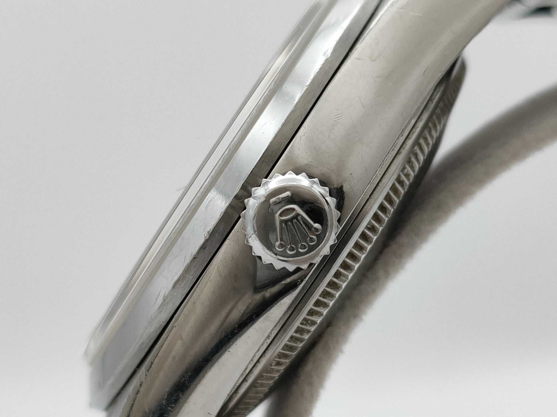 ROLEX 14000M P839590 Pink Dial Boys' Watch