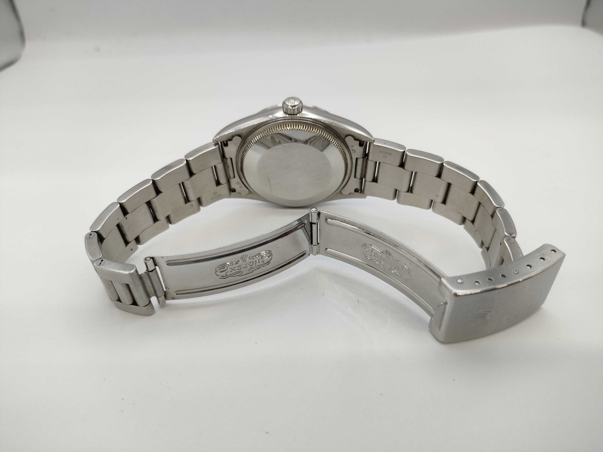 ROLEX 14000M P839590 Pink Dial Boys' Watch