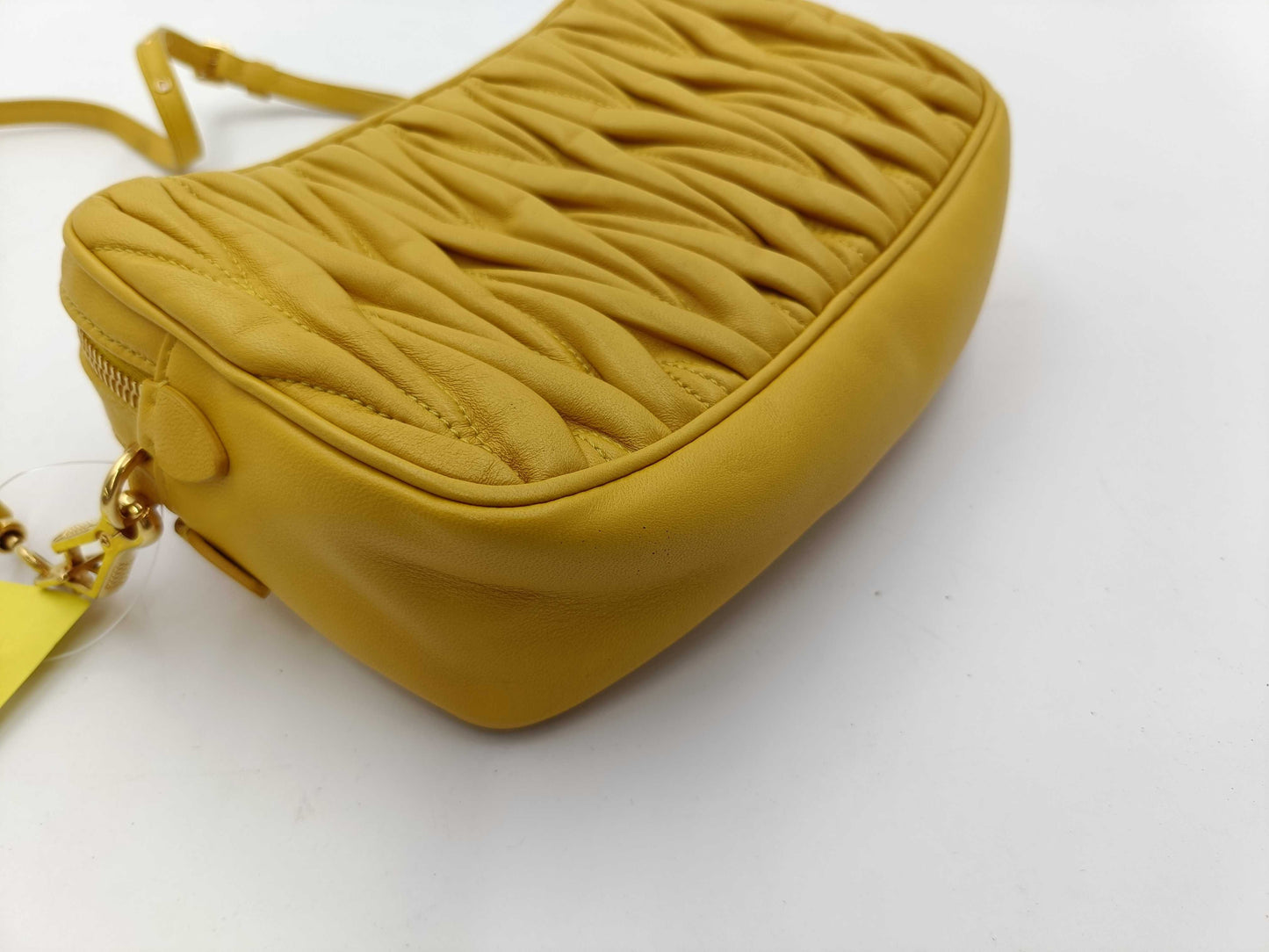 Miu Miu Yellow Shoulder Bag