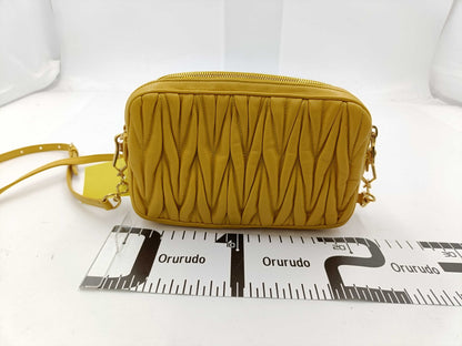 Miu Miu Yellow Shoulder Bag