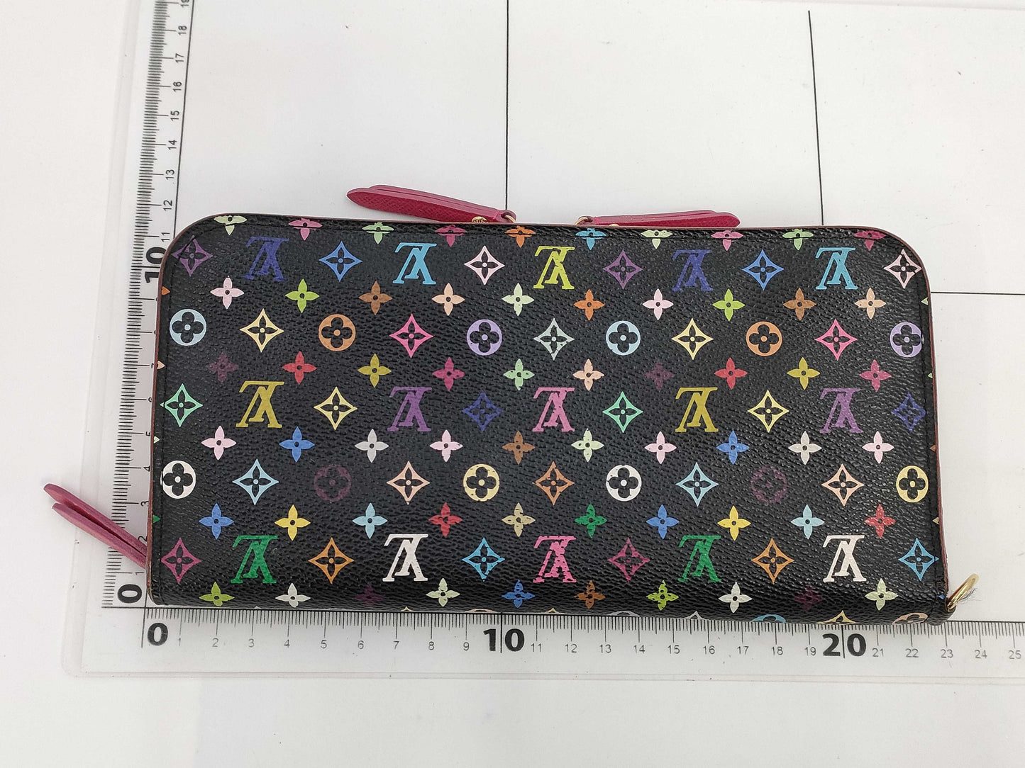 LOUIS VUITTON Monogram Multicolore M93754 Ansolite CA0099 Wallet