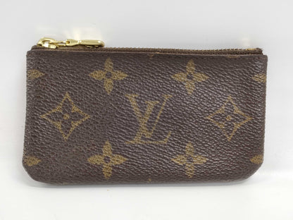 LOUIS VUITTON Monogram Pochette Cle Key Case/Key Holder
