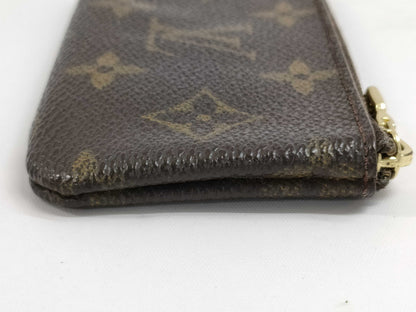LOUIS VUITTON Monogram Pochette Cle Key Case/Key Holder