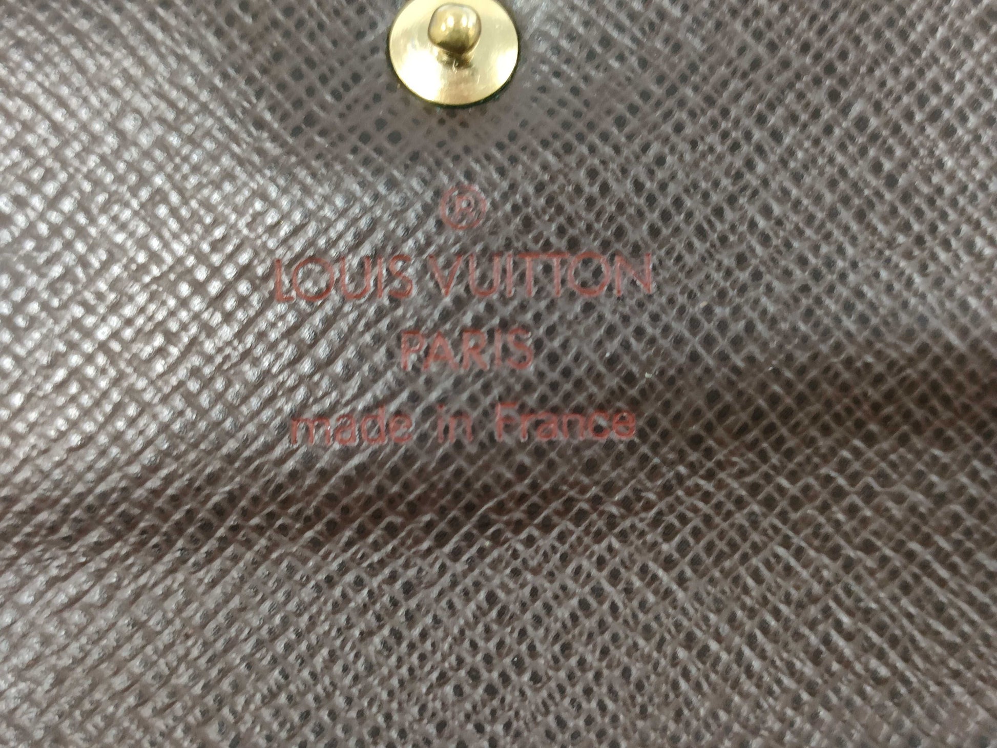 LOUIS VUITTON Damier Tri-fold Wallet